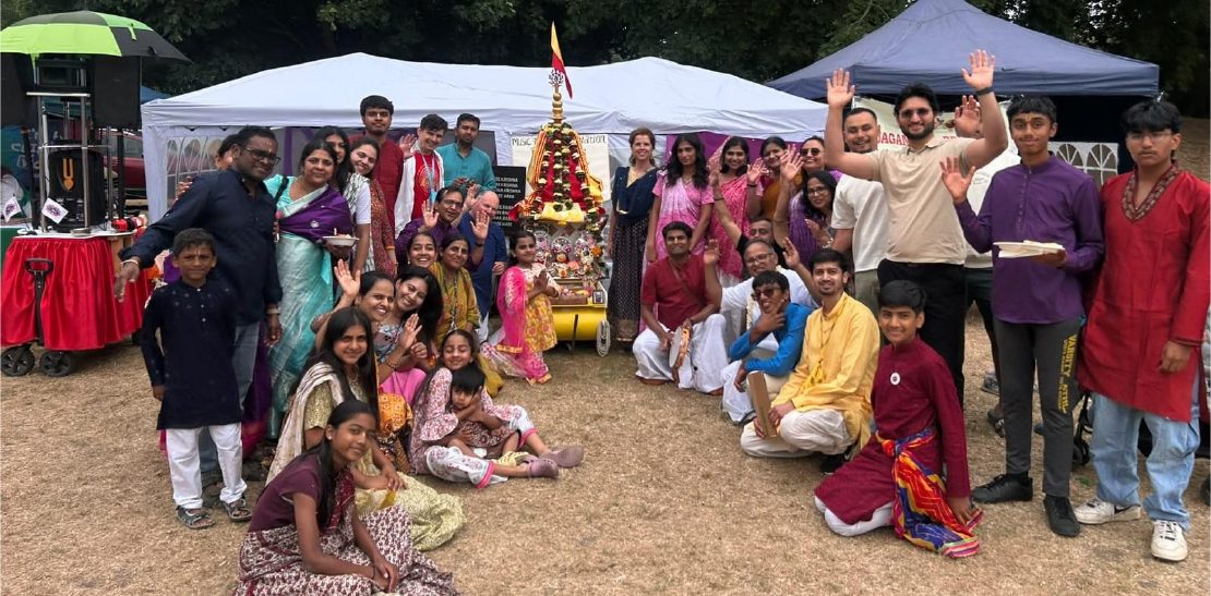 Mini chariot at the Colchester Multicultural Parade